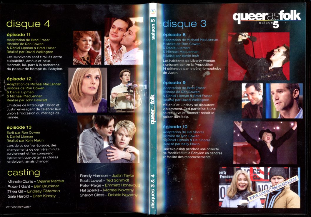 COFFRET QUEER AS FOLK SAISON 5 INCOMPLET