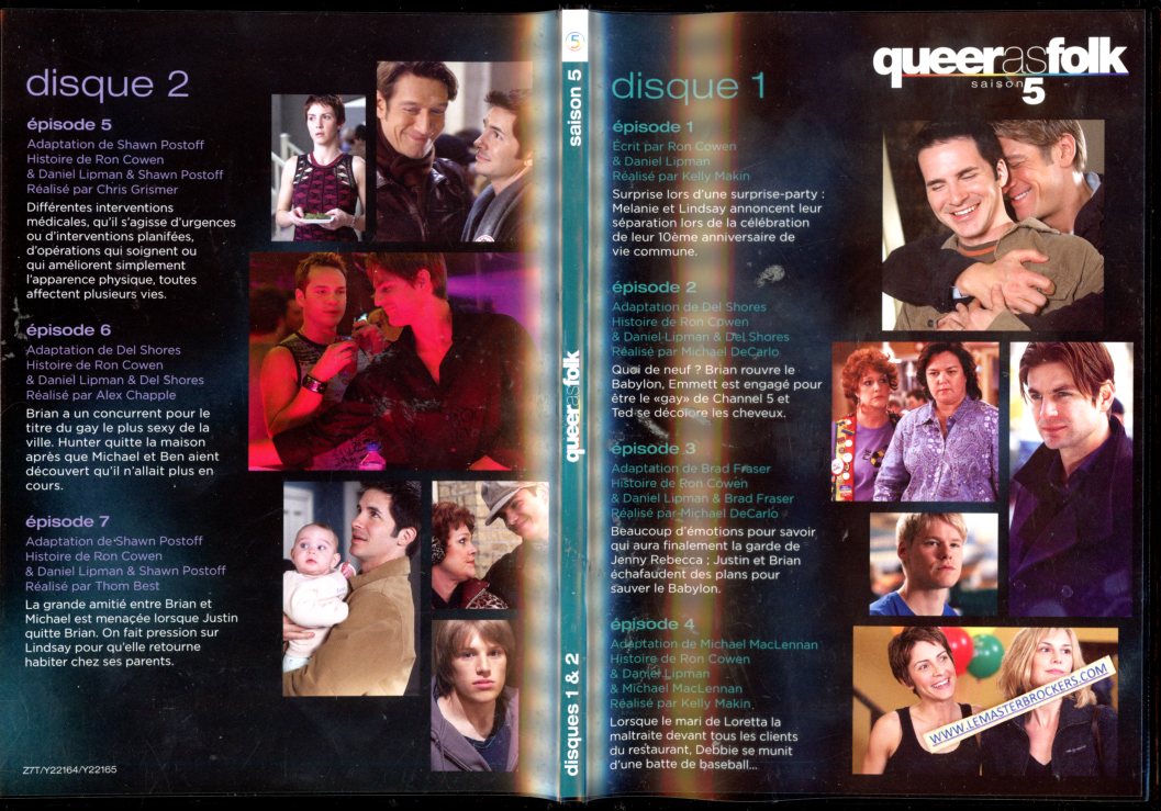 COFFRET QUEER AS FOLK SAISON 5 INCOMPLET