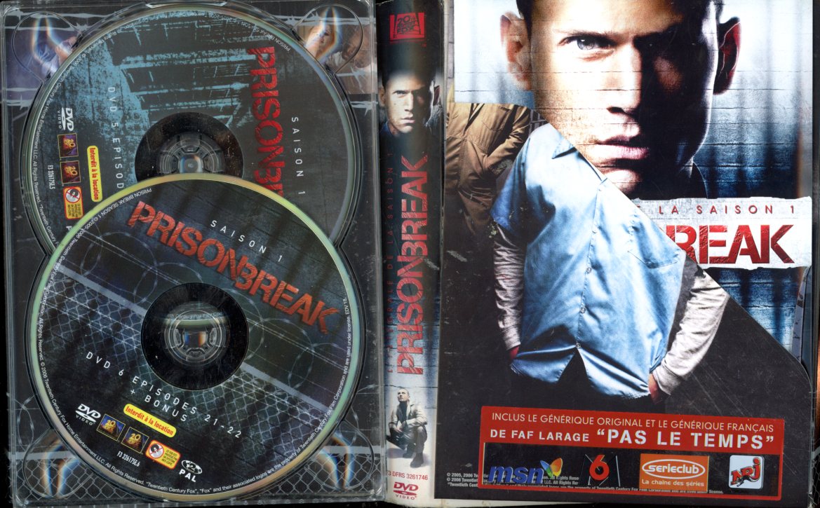 COFFRET DVD PRISON BREAK SAISON 1