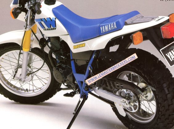 BROCHURE YAMAHA TW 200 TRAILWAY TW200 1989