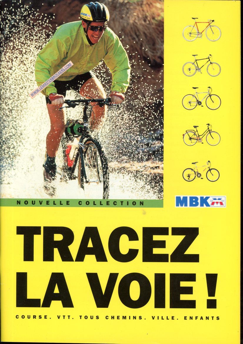 CATALOGUE VELO MBK VTT COURSE TOUS CHEMINS VILLE ENFANTS