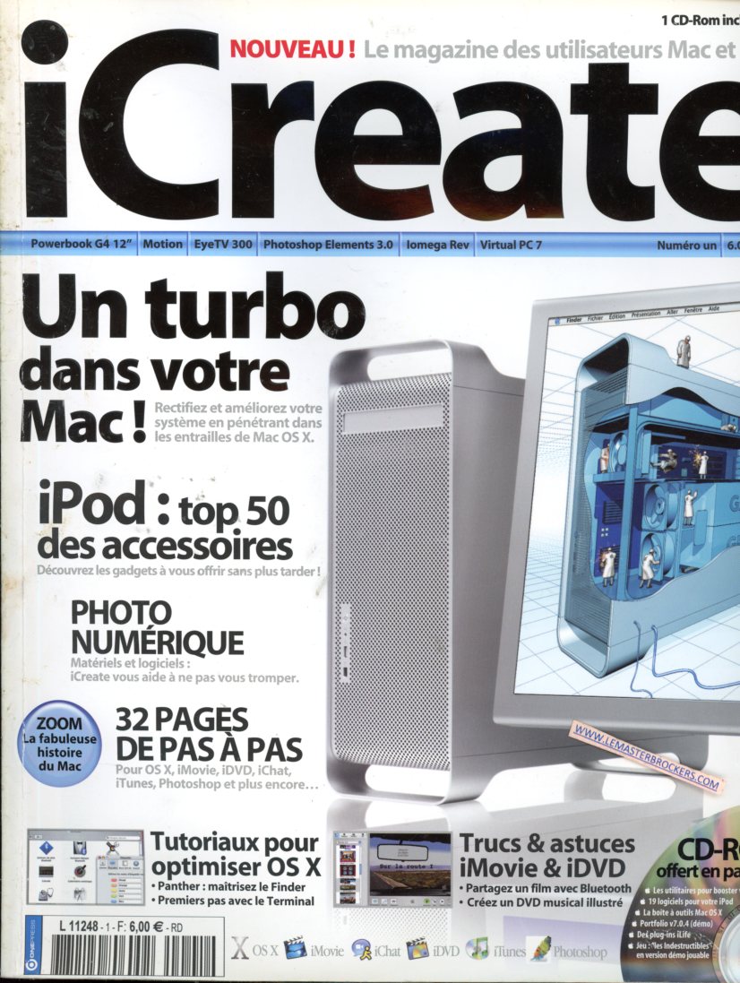 MAGAZINE ICREATE NUMERO 1 DE 2004