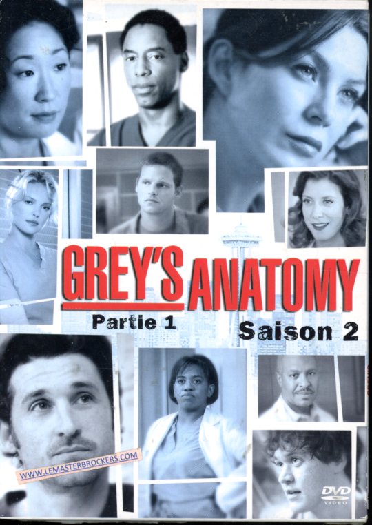 GREYS ANATOMY - A COEUR OUVERT - COFFRET DVD SAISON 2 - PARTI 1