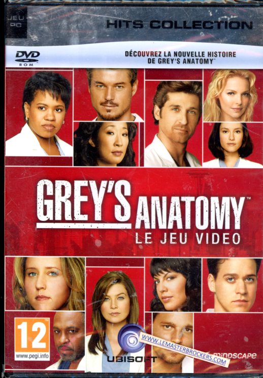 Greys anatomy Jeu pc cd-rom