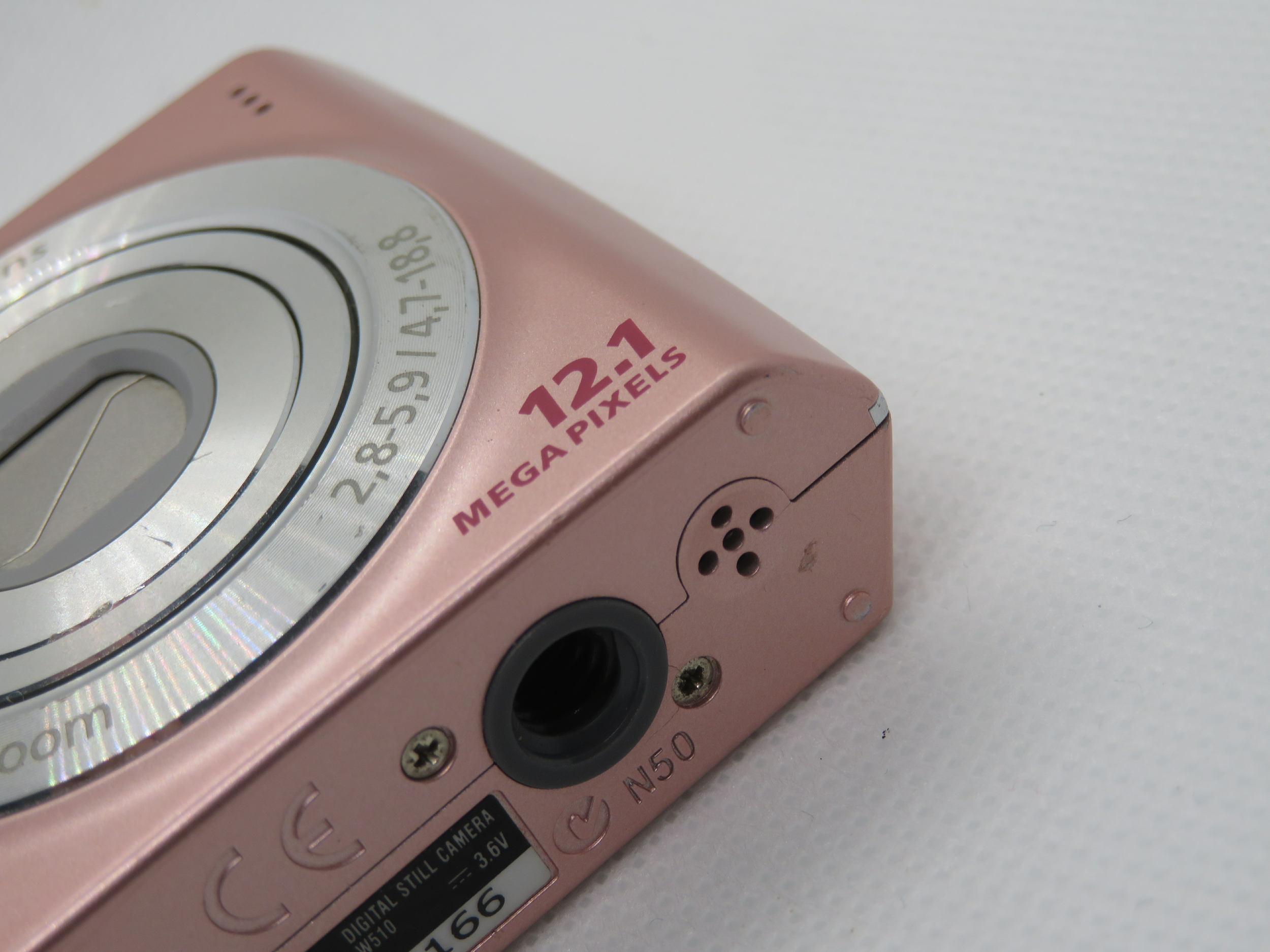 SONY CYBERSHOT DSC-W510 ROSE APPAREIL PHOTO NUMERIQUE OCCASION
