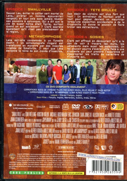 7321950285594 DVD SMALLVILLE SERIE TV
