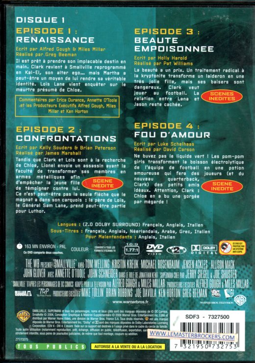 7321950732753 SERIE TV DVD SMALLVILLE