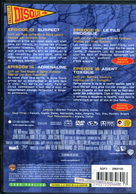 7321950396917 SERIE TV DVD SMALLVILLE