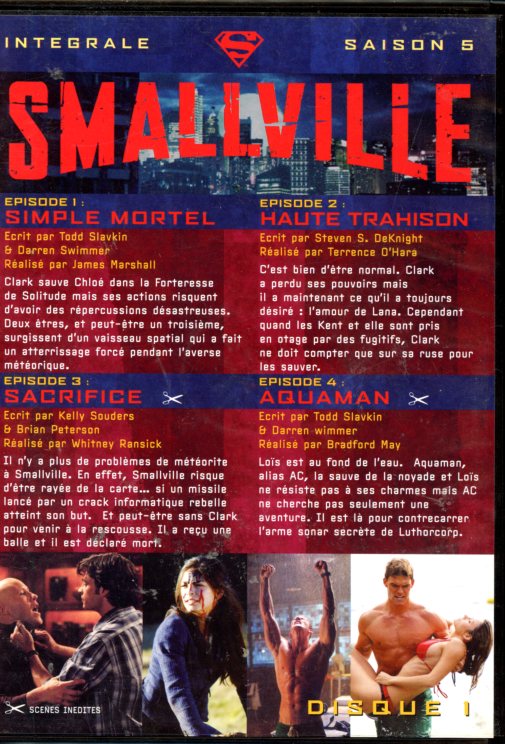 SMALLVILLE DVD INTEGRALE SAISON 6 EPISODES 1-8
