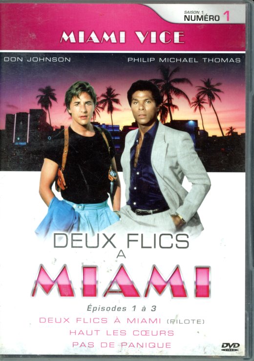 DVD NUMERO 1 MIAMI VICE 2 FLICS A MIAMI