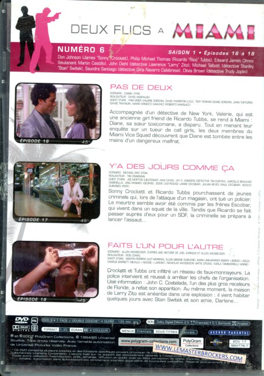 2 FLICS A MIAMI EN DVD N°6