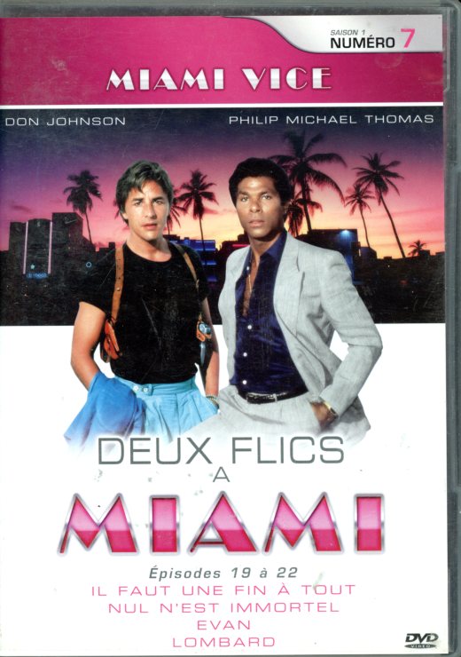 DVD NUMERO 3 DE 2 FLICS A MIAMI VICE - EPISODES 19 A 22 SERIE TV
