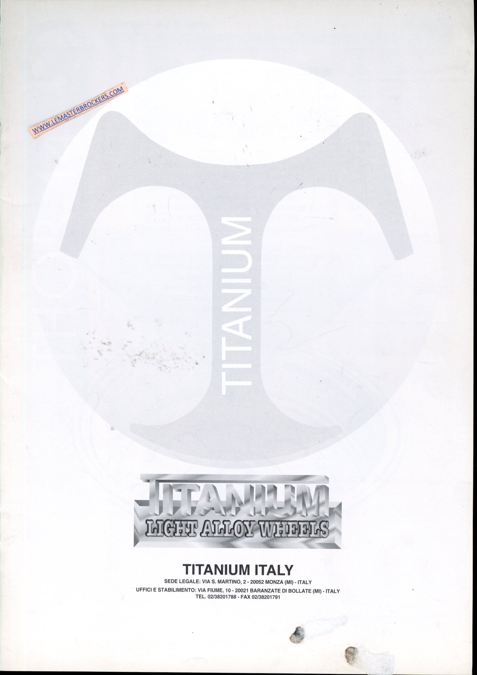 BROCHURE JANTES TITANIUM STORM - THOR - ATLANTIS - TRITON