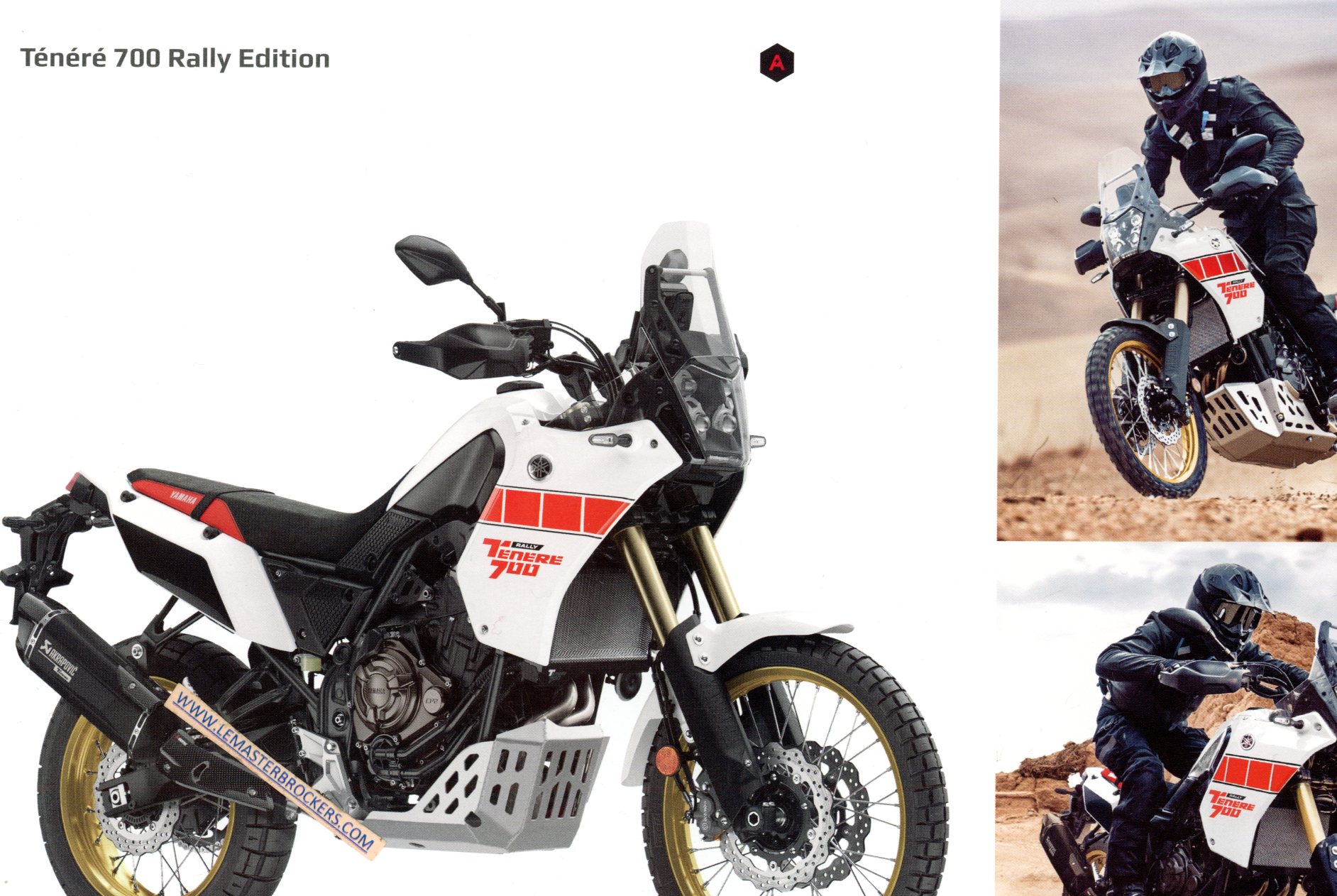 Brochure moto Yamaha Ténéré 700 Rally édition