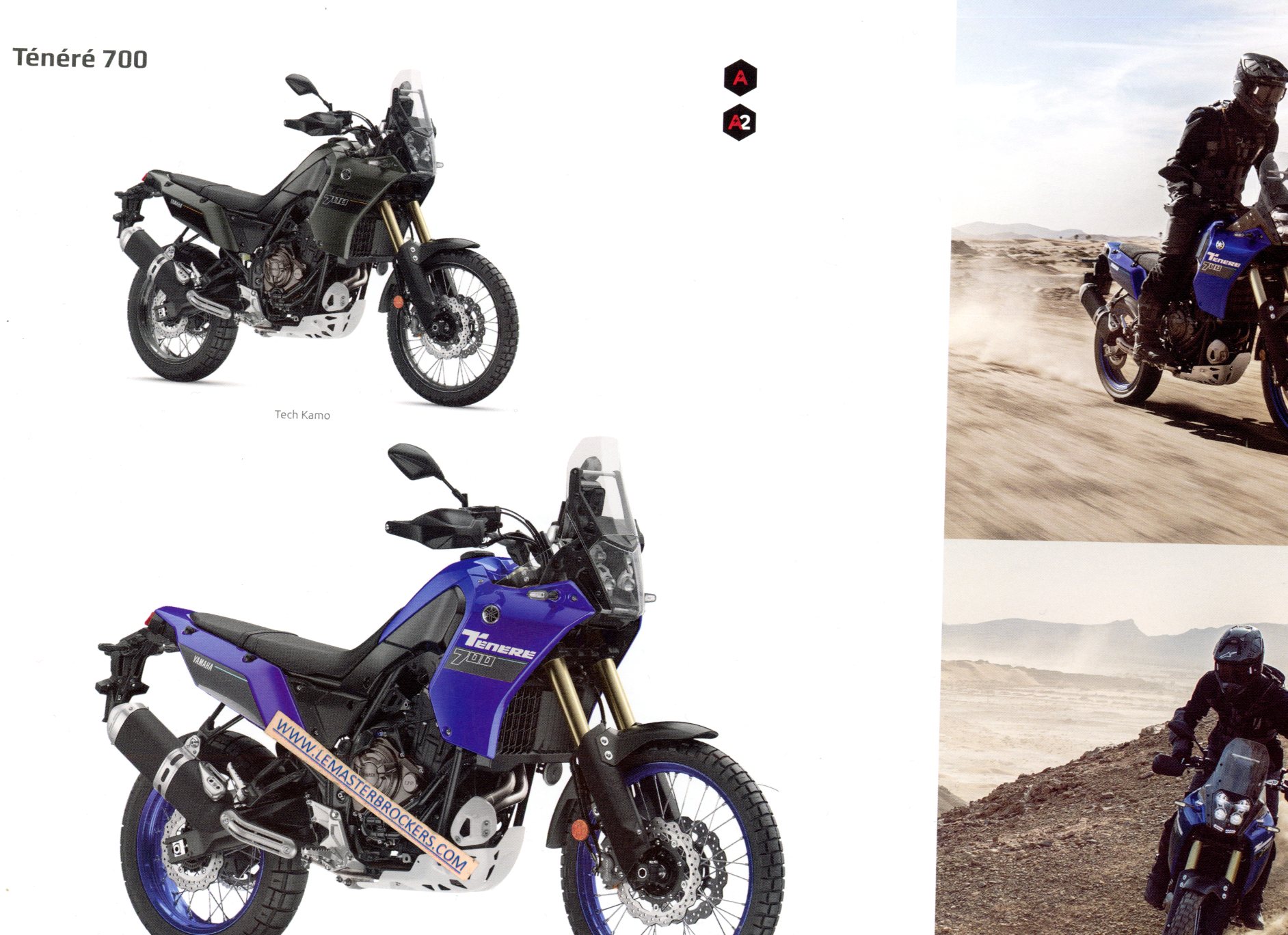 Brochure moto Yamaha Ténéré 700