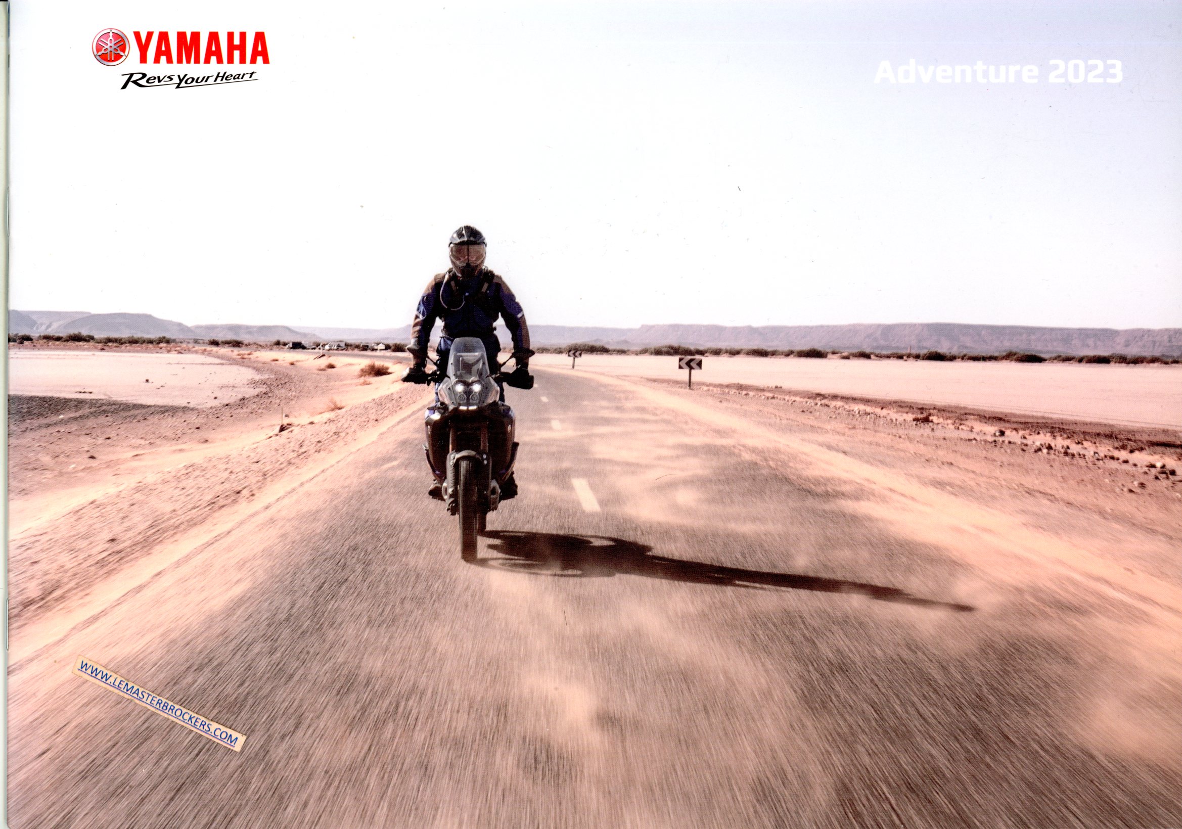 BROCHURE MOTO YAMAHA TÉNÉRÉ ADVENTURE 2023