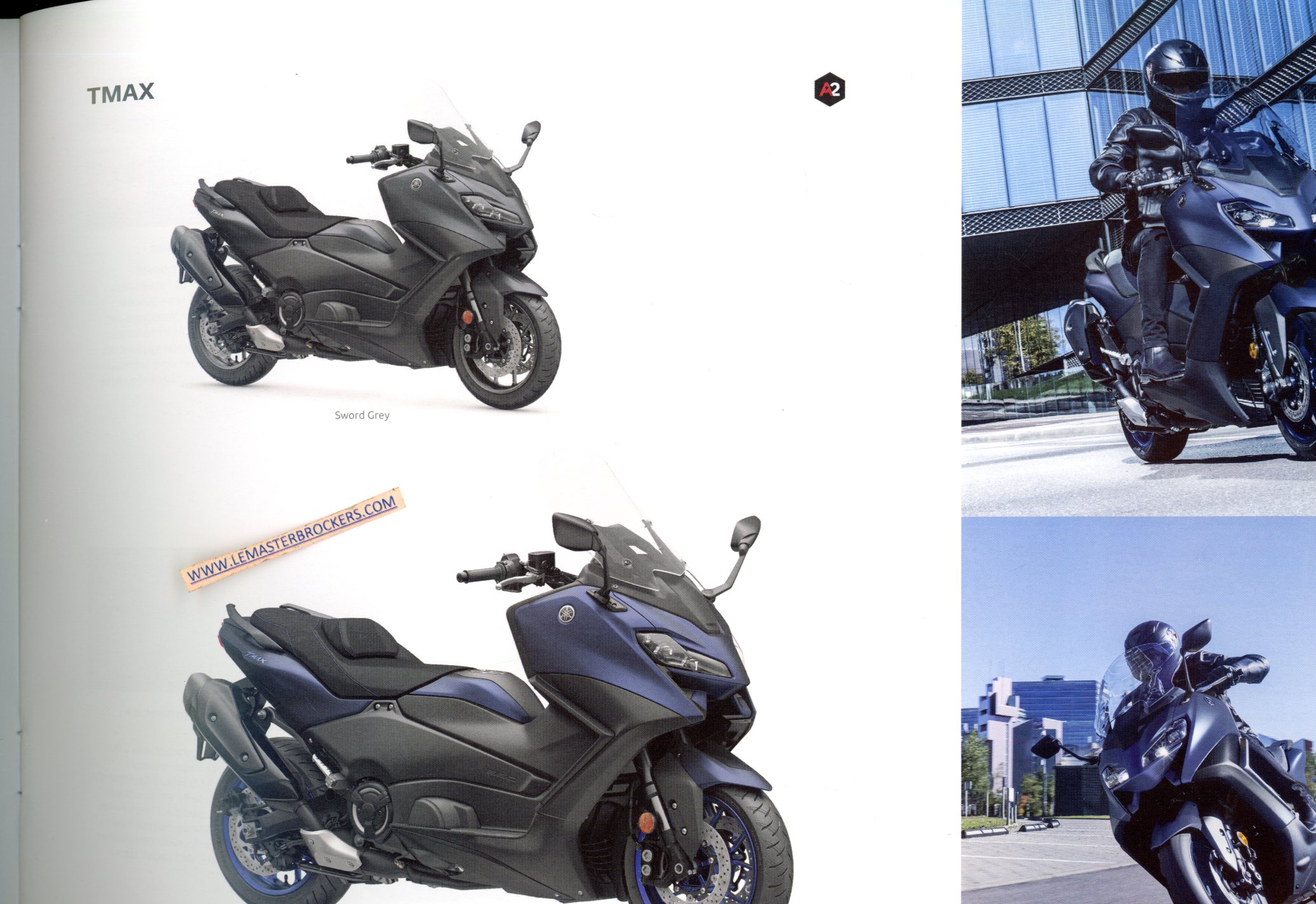 BROCHURE SCOOTER YAMAHA TMAX 2023