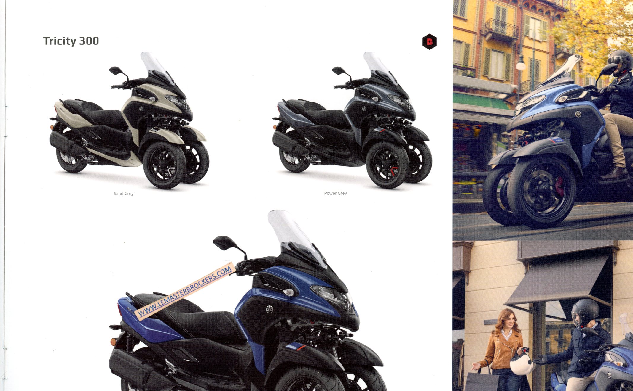 BROCHURE YAMAHA TRICITY 300