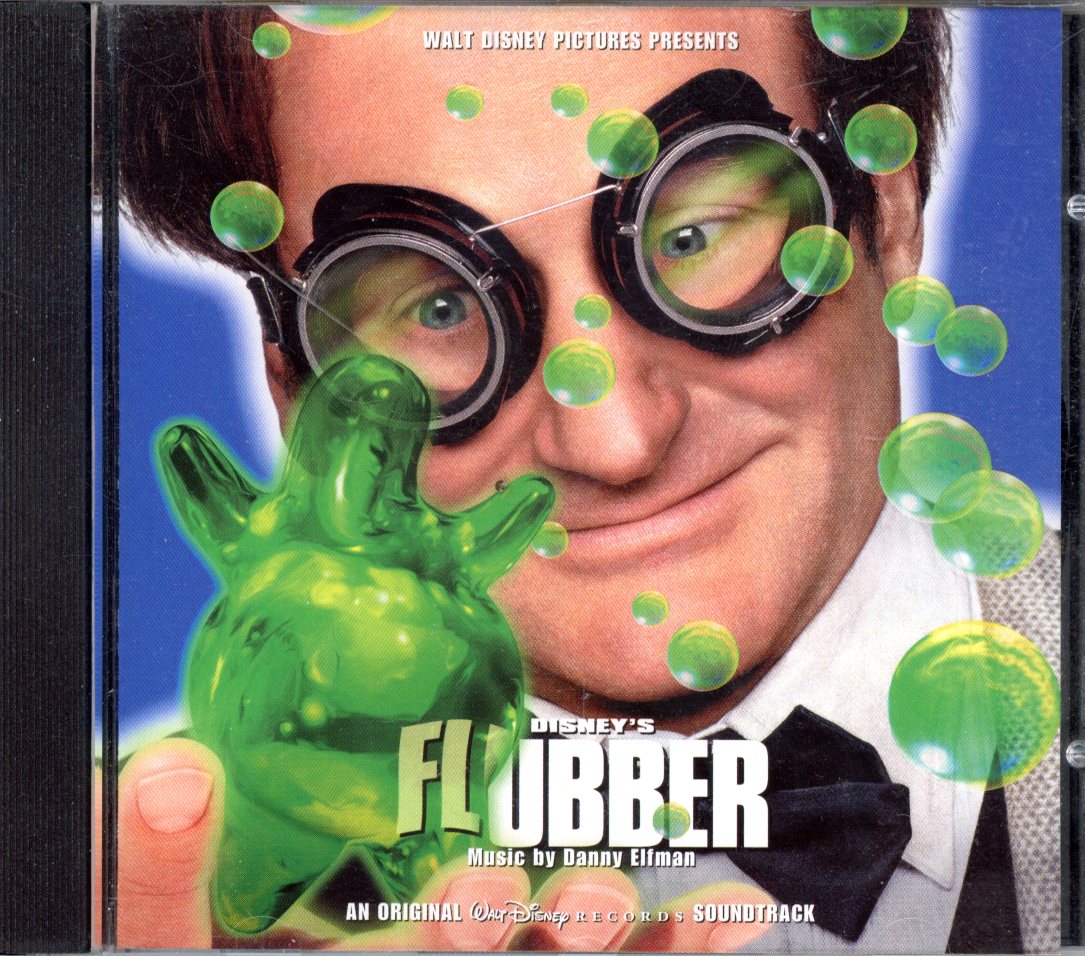 CD AUDIO FLUBBER DANNY ELFMAN ALBUM MUSICAL DU FILM