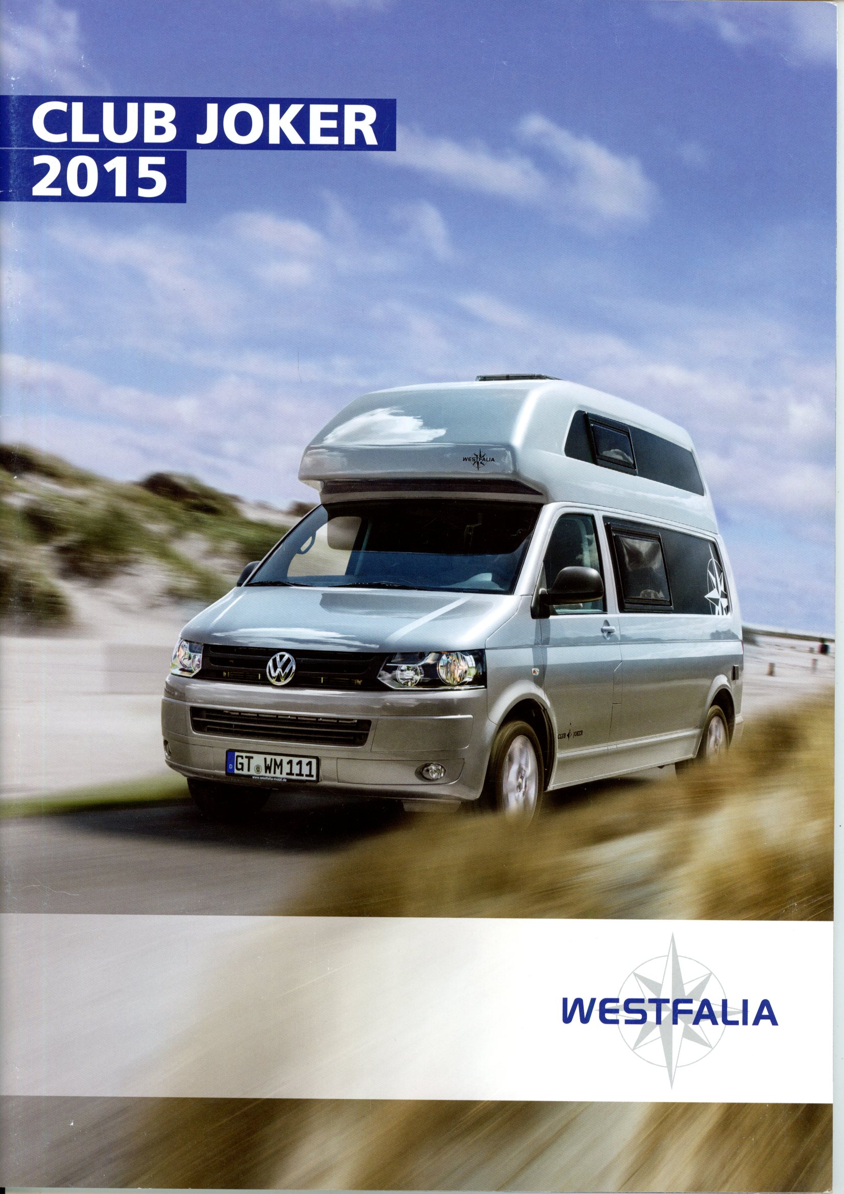 CATALOGUE VAN WESTFALIA CLUB JOKER 2015