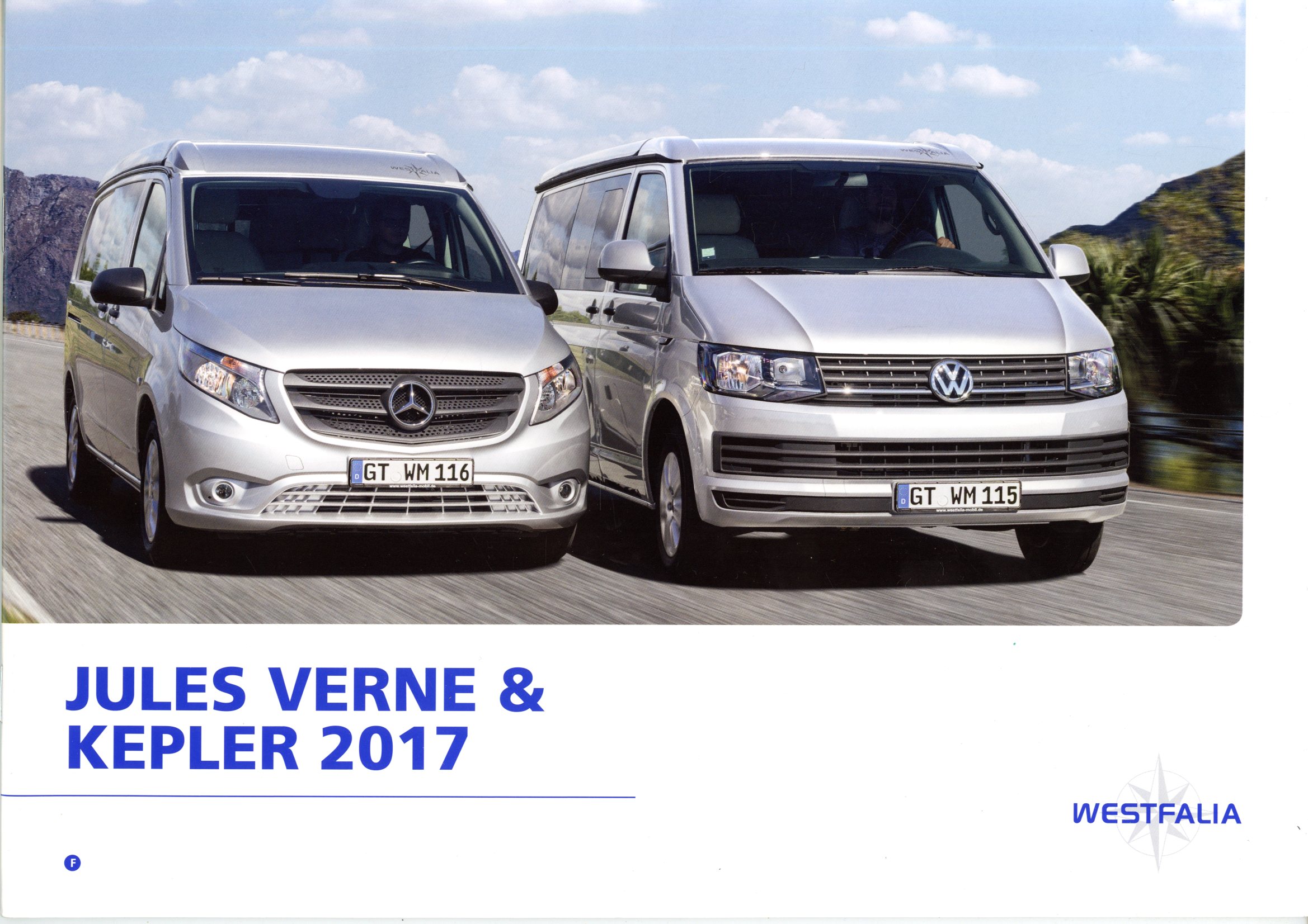 BROCHURE VAN WESTFALIA JULES VERNE ET KEPLER 2017