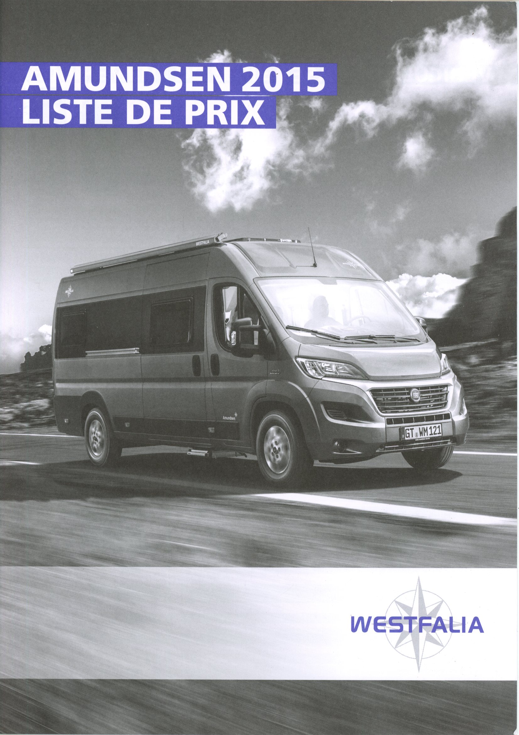 BROCHURE DES PRIX WESTFALIA AMUNDSEN 2015