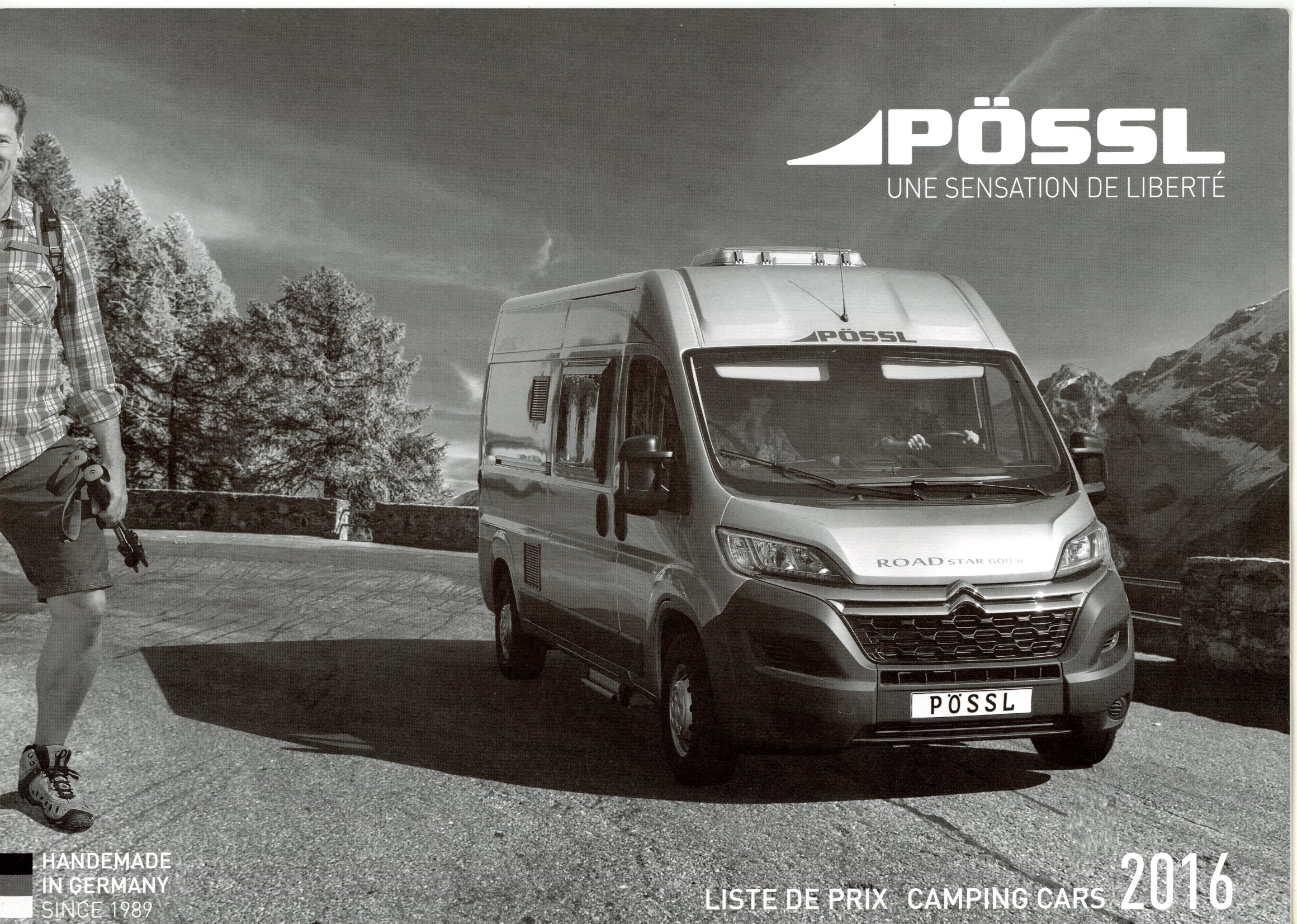 BROCHURE DES PRIX POSSL D LINE 2016