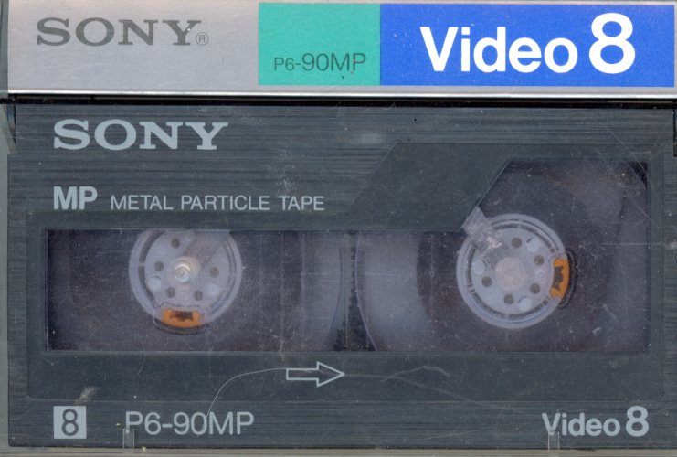 CASSETTE VIDEO 8 SONY P6-90MP
