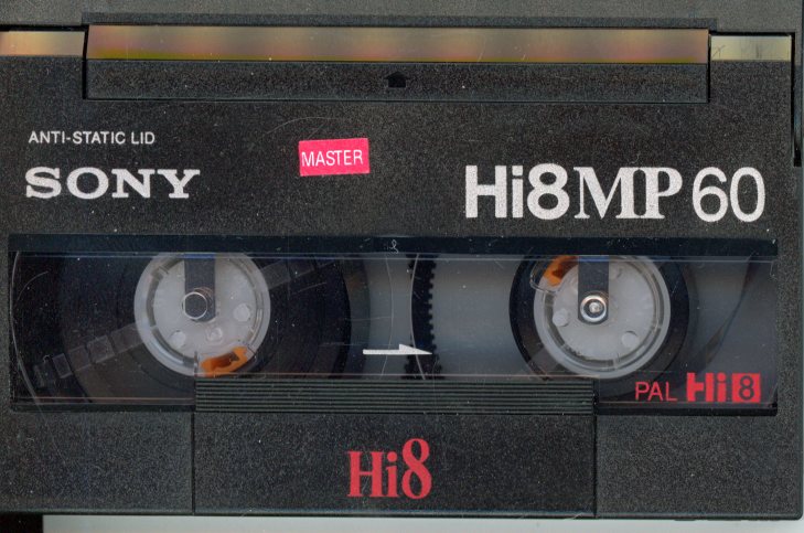 CASSETTE SONY HI8 MP60