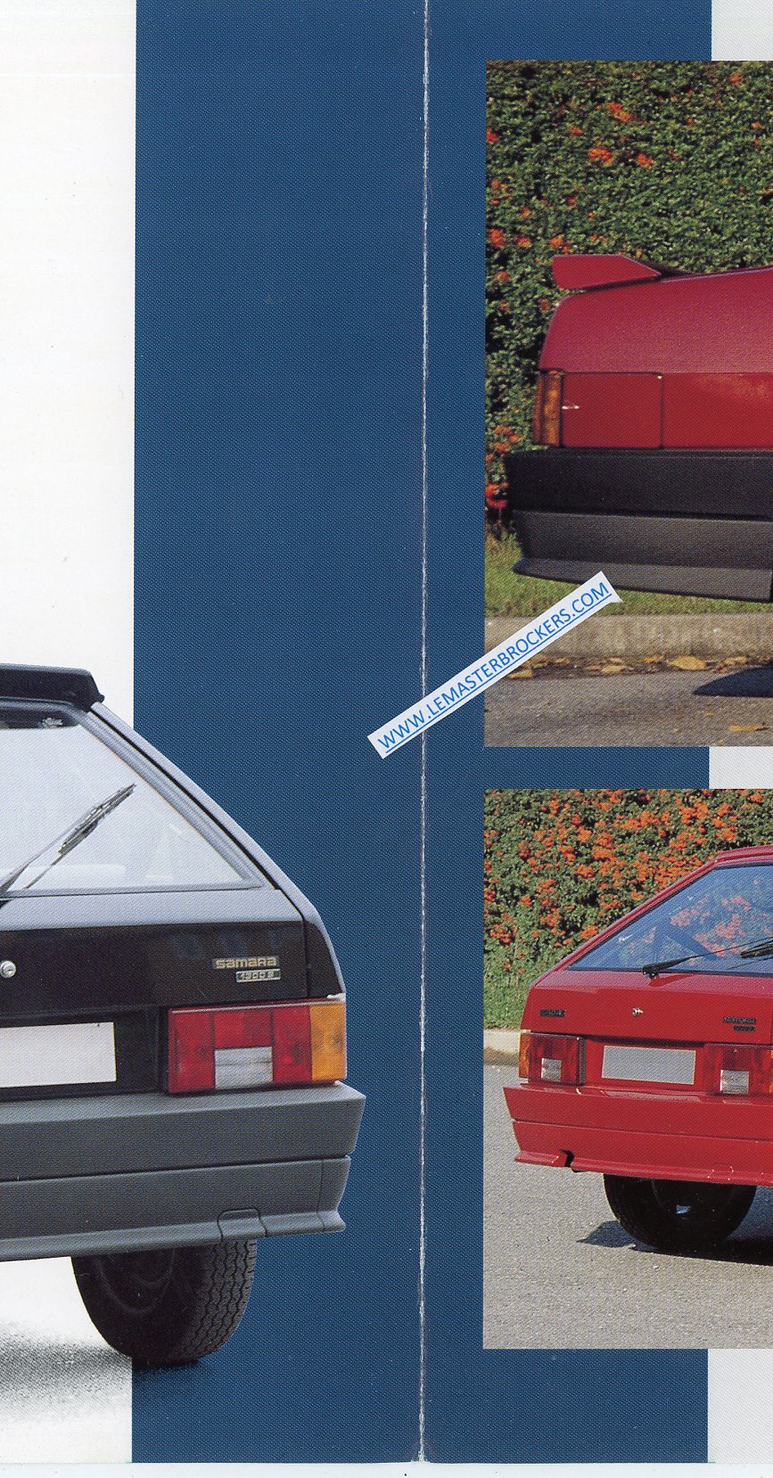 BROCHURE LADA SAMARA 1300 1500