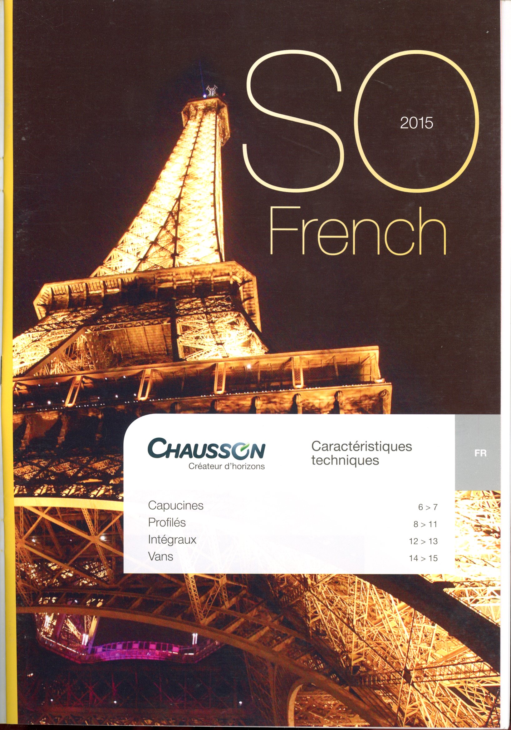 CATALOGUE CHAUSSON 2015