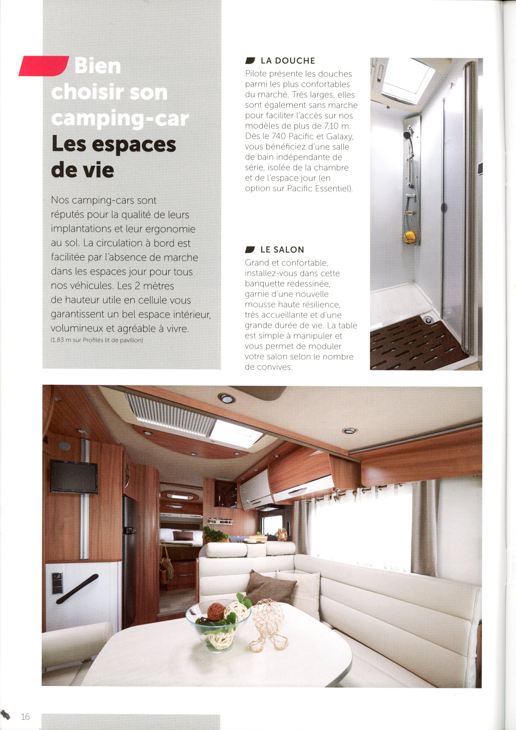 CATALOGUE CAMPING-CAR PILOTE 2015