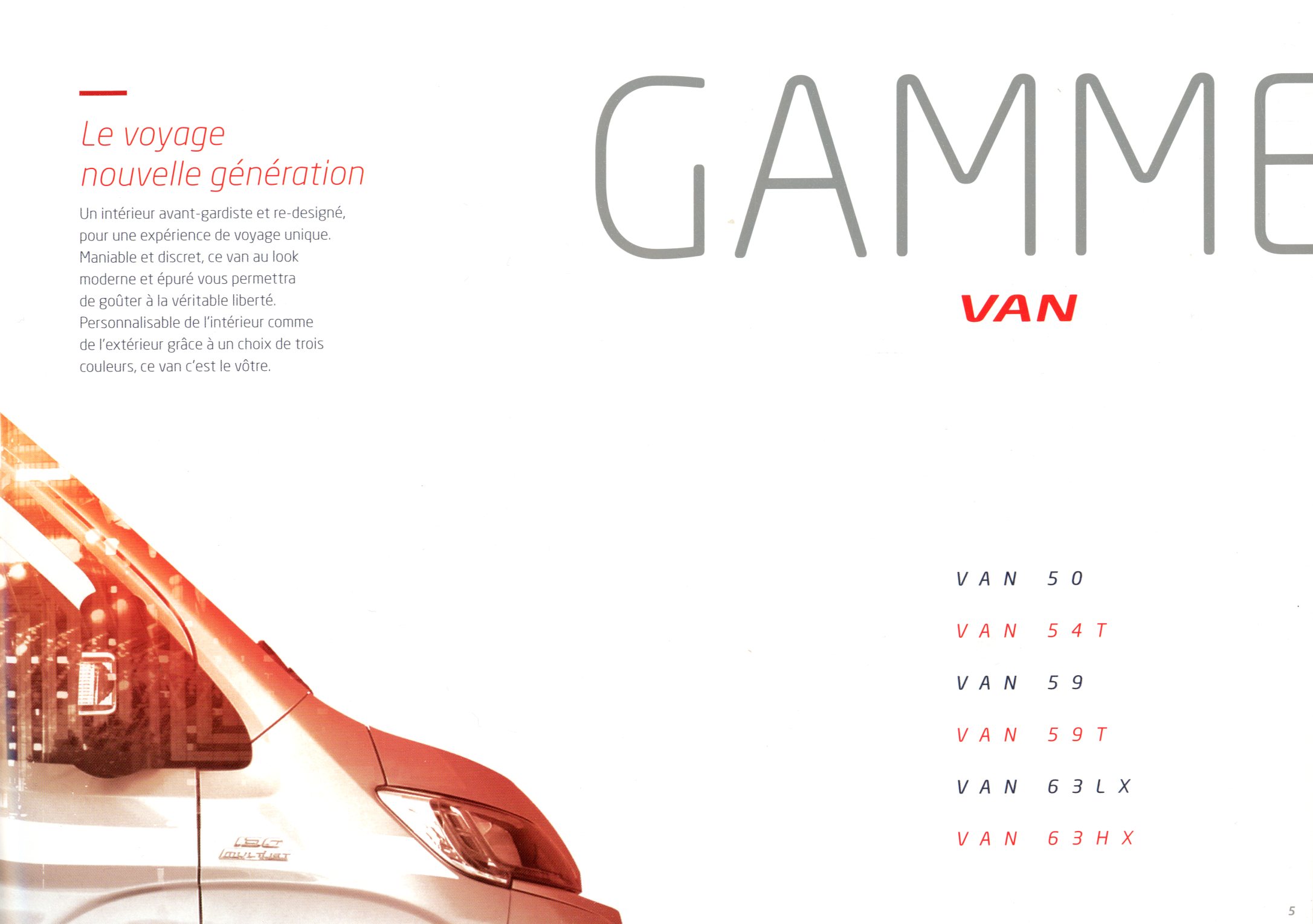 brochure CATALOGUE ELIOS VAN 2016