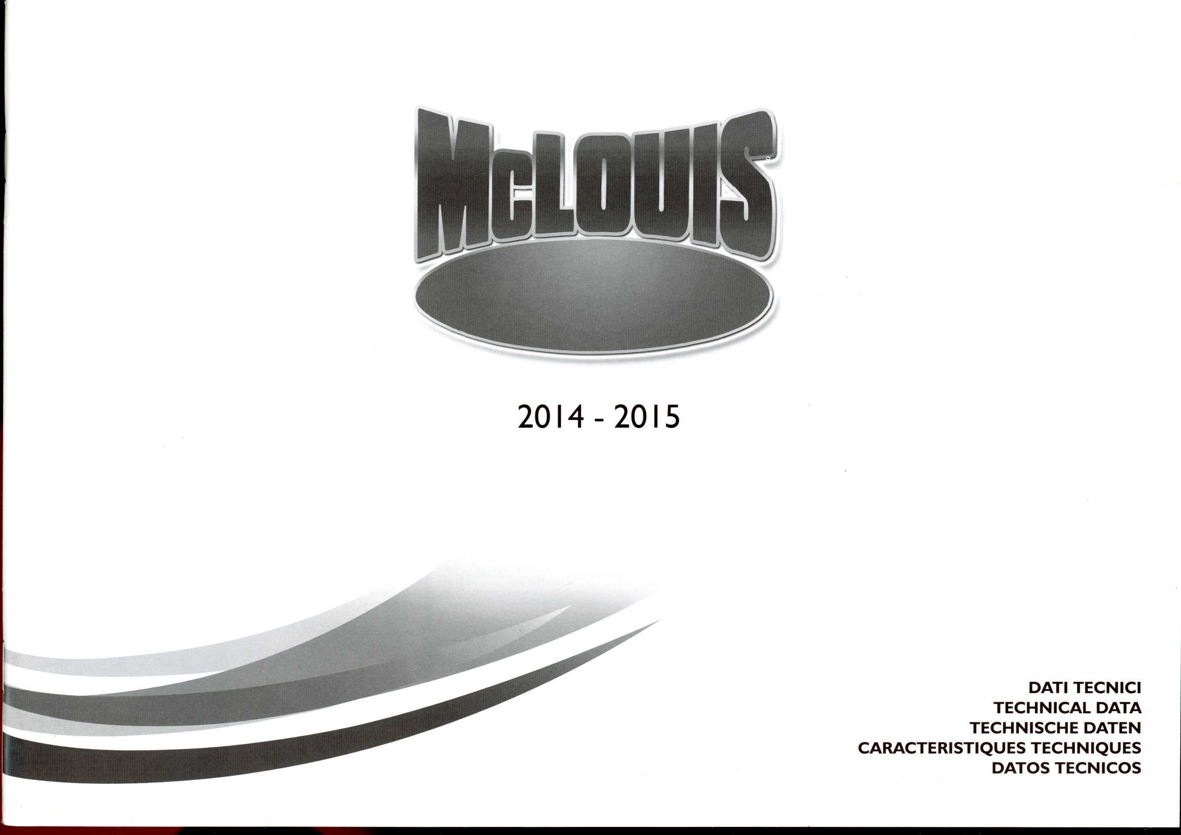 CAHIER CARACTERISTIQUES TECHNIQUES CAMPING-CARS McLOUIS 2014 2015