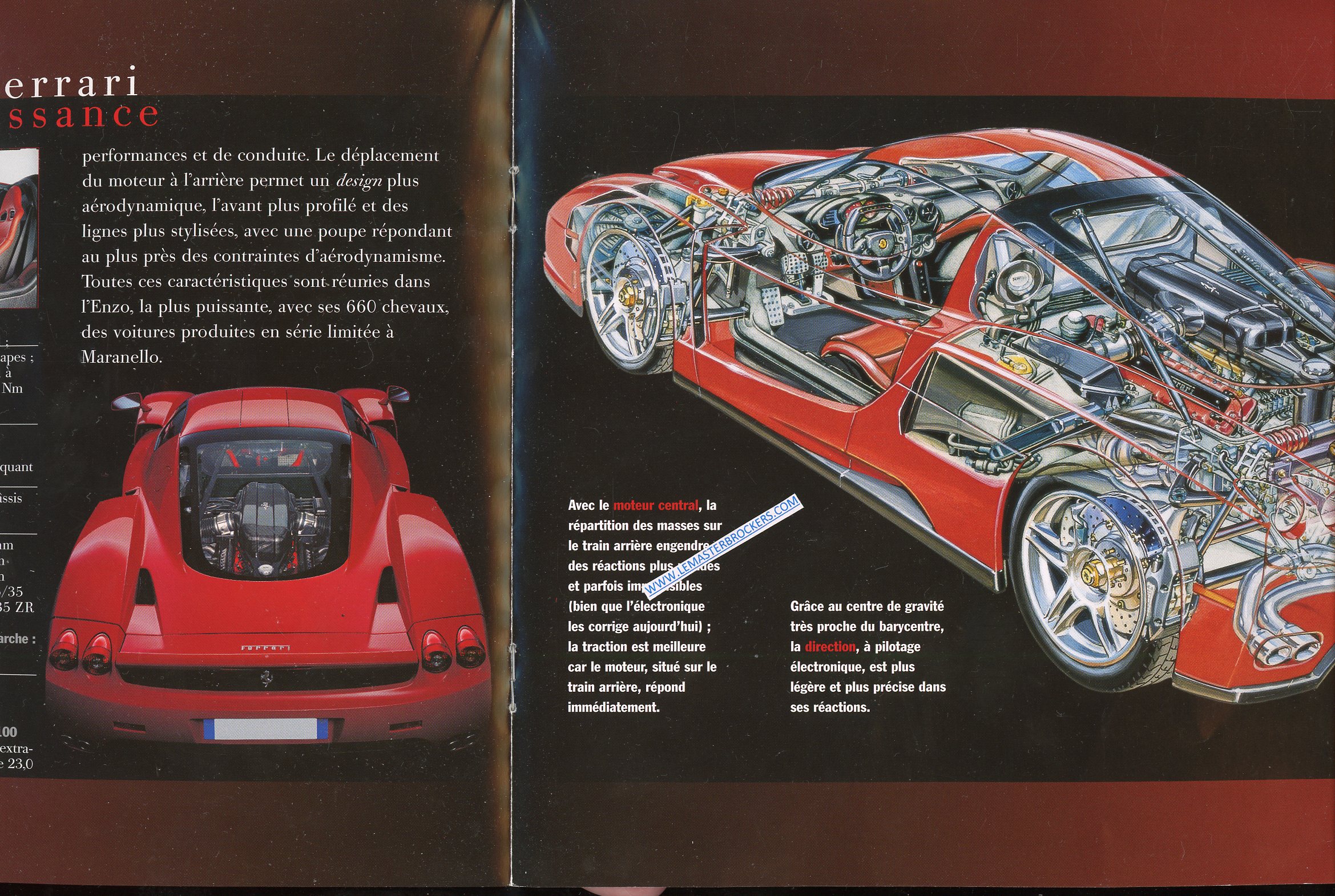 CATALOGUE FERRARI LES MOTEUR ARRIERE 1967-2004