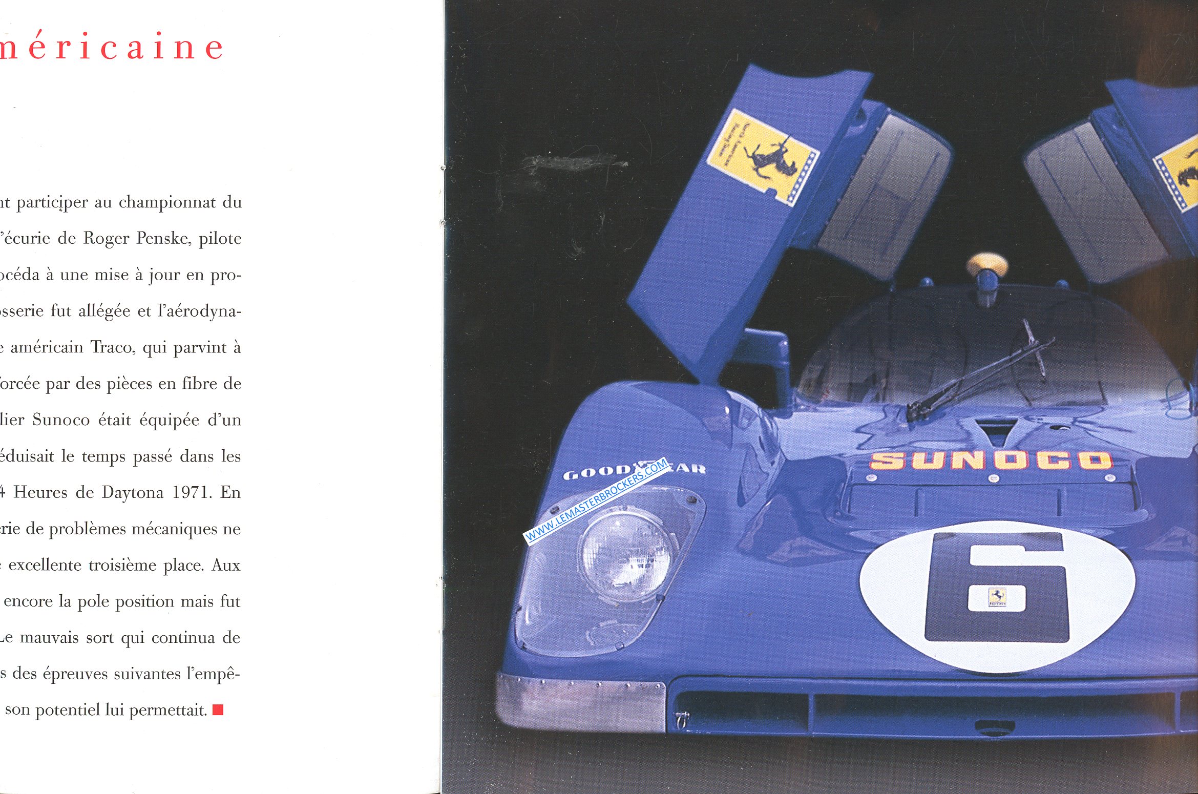 CATALOGUE FERRARI 512S 1970