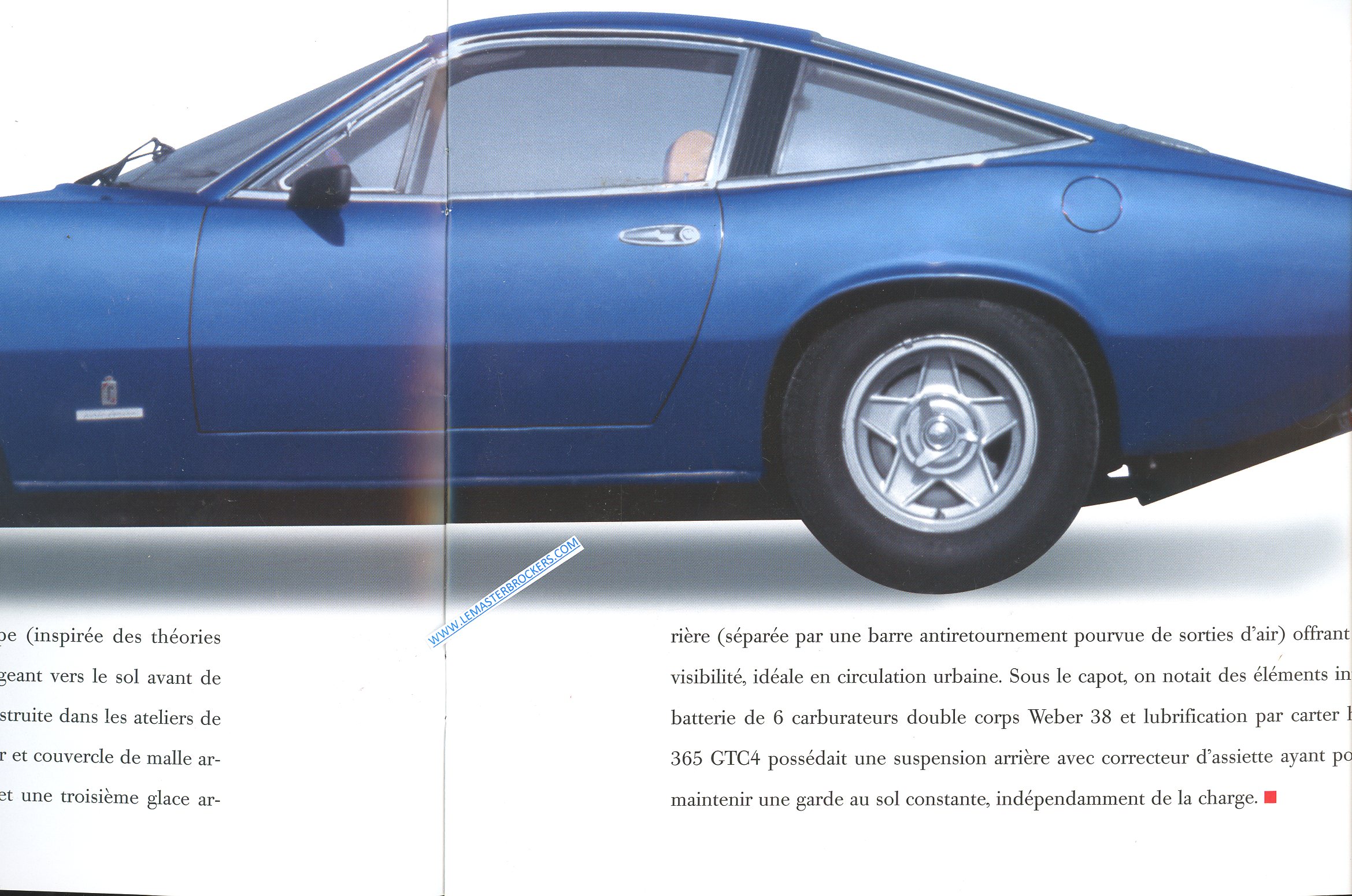 CATALOGUE FERRARI 365 GTC4 1971