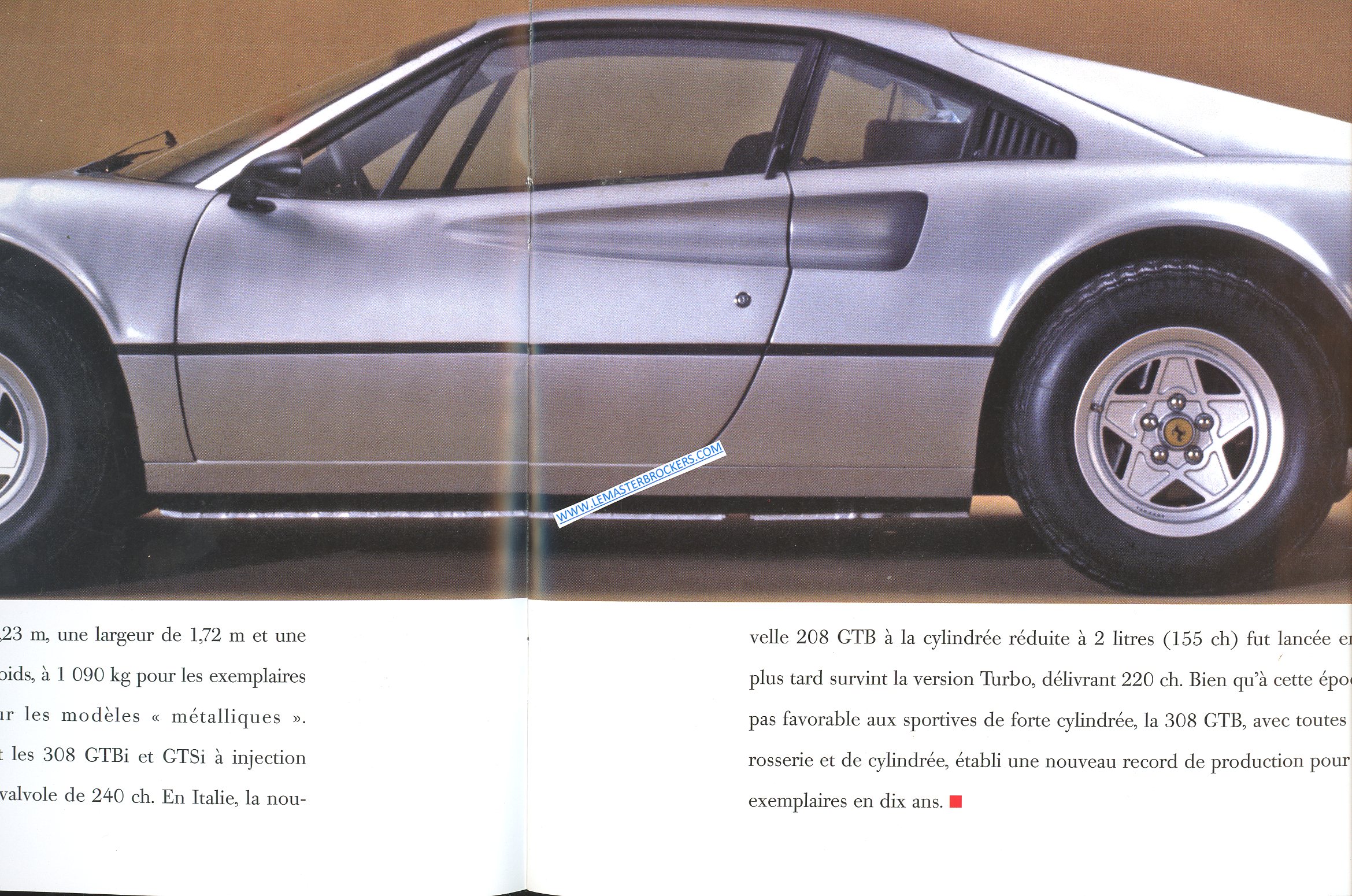 CATALOGUE FERRARI 308 GTB 1975