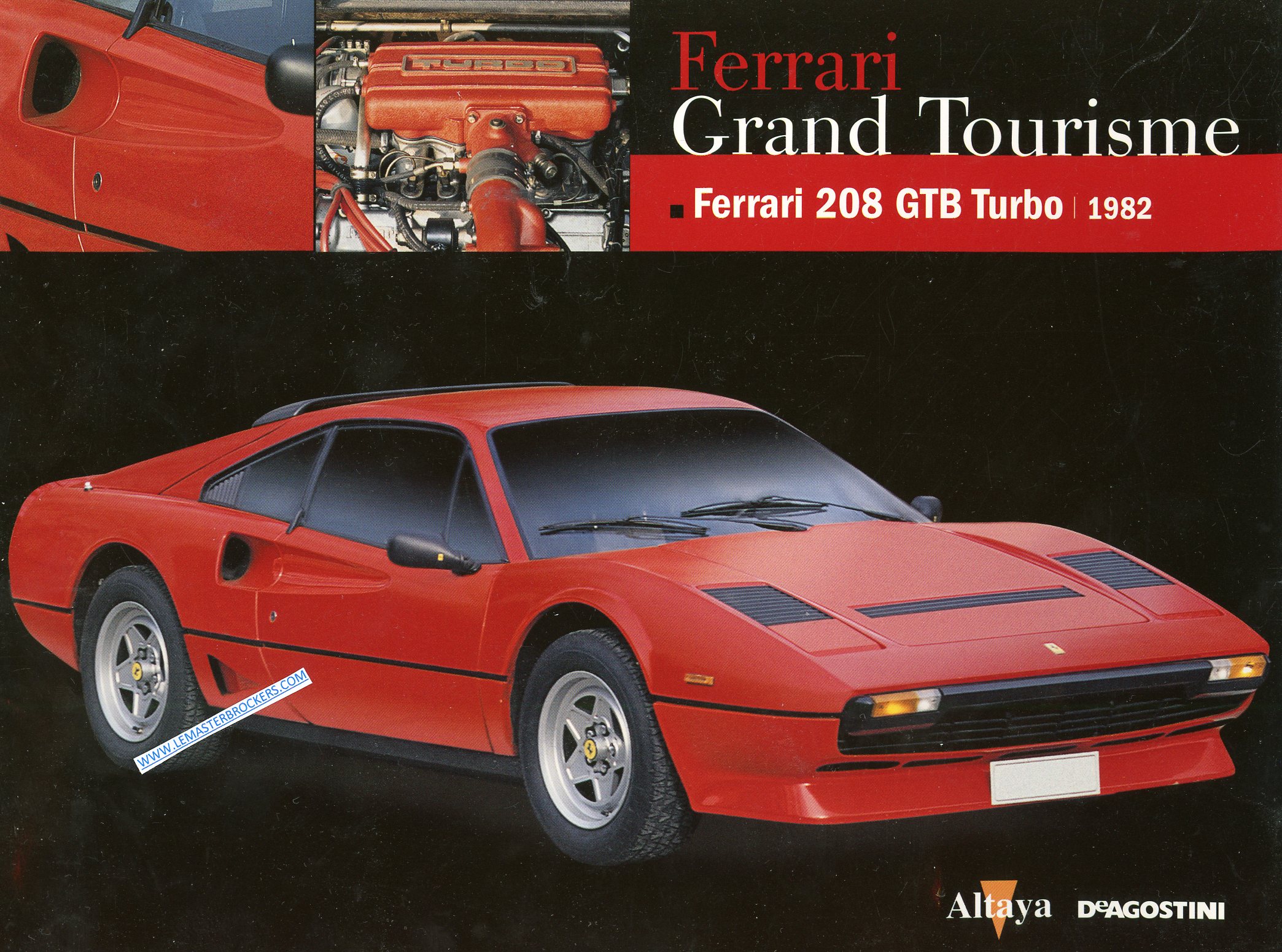 CATALOGUE FERRARI 208 GTB TURBO 1982