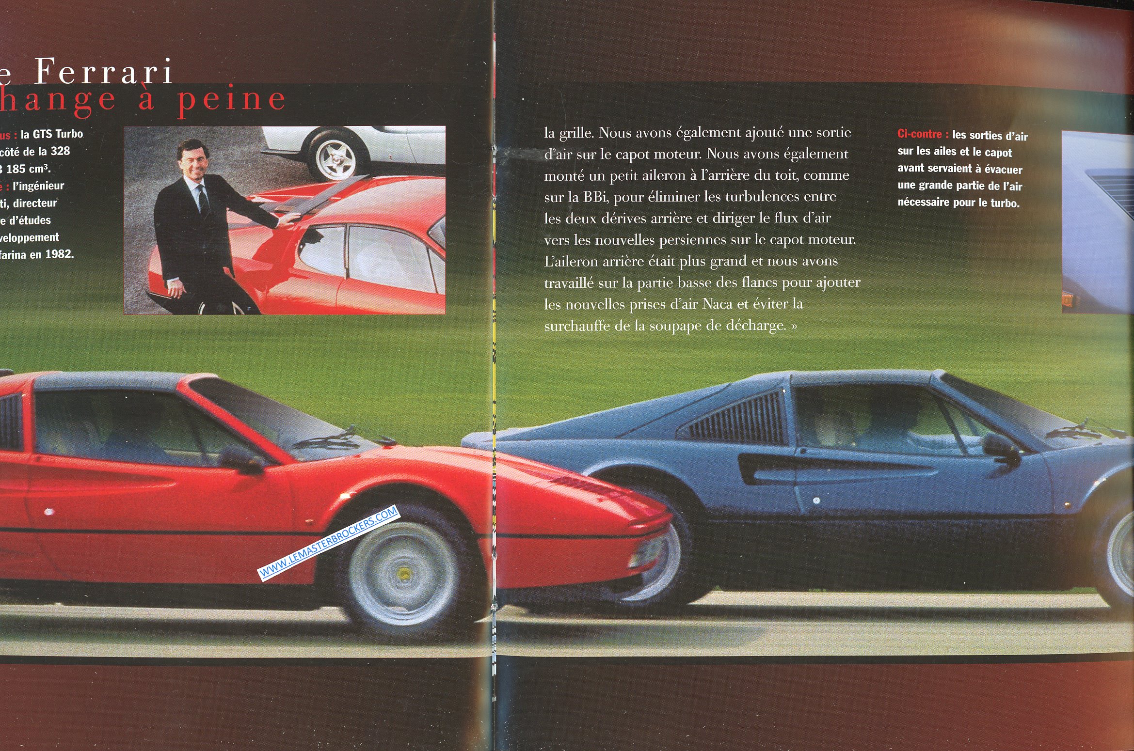 CATALOGUE FERRARI 208 GTB TURBO 1982