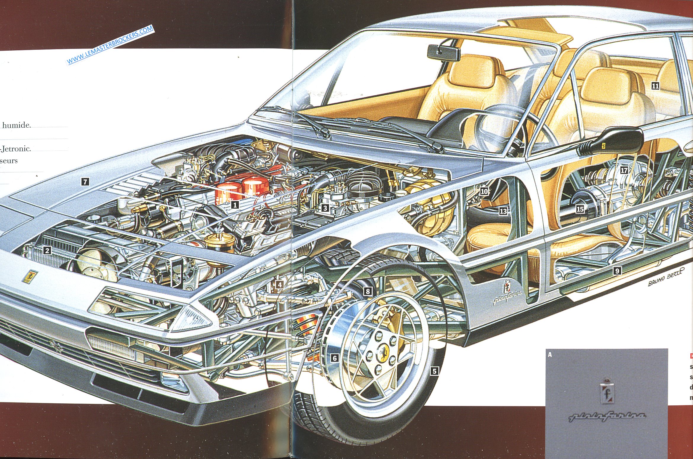 CATALOGUE FERRARI 412 1985