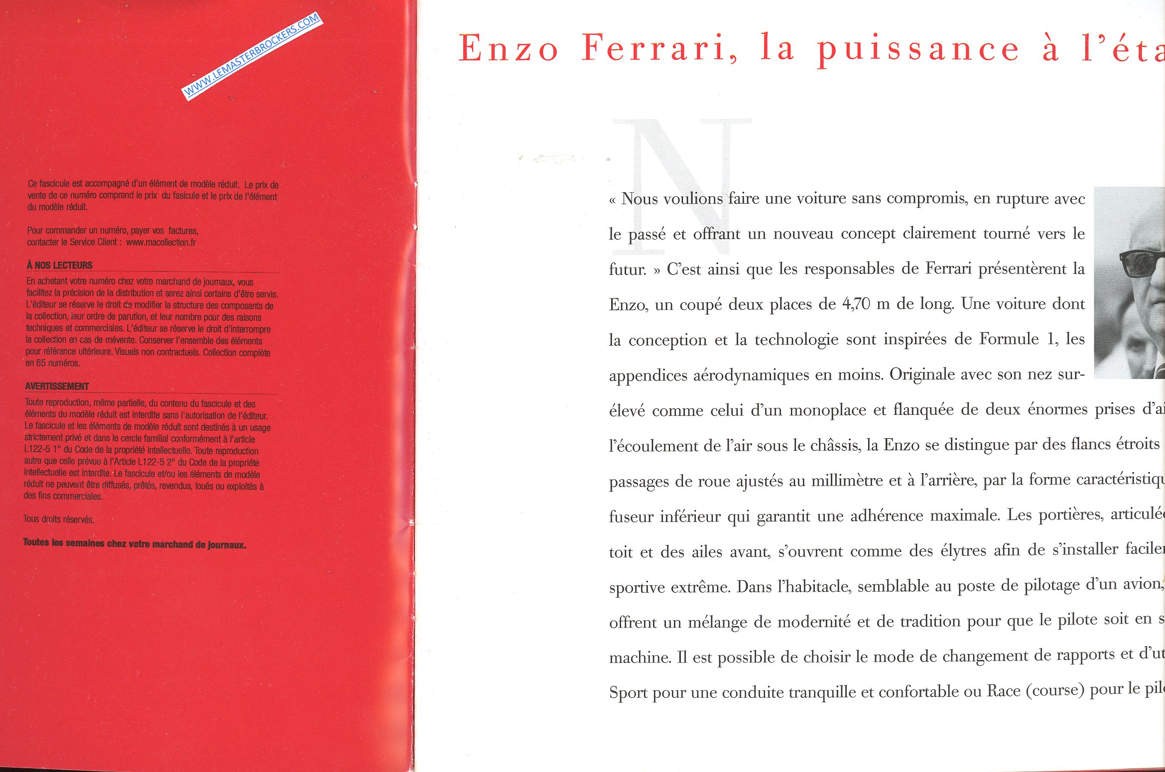 CATALOGUE ENZO FERRARI