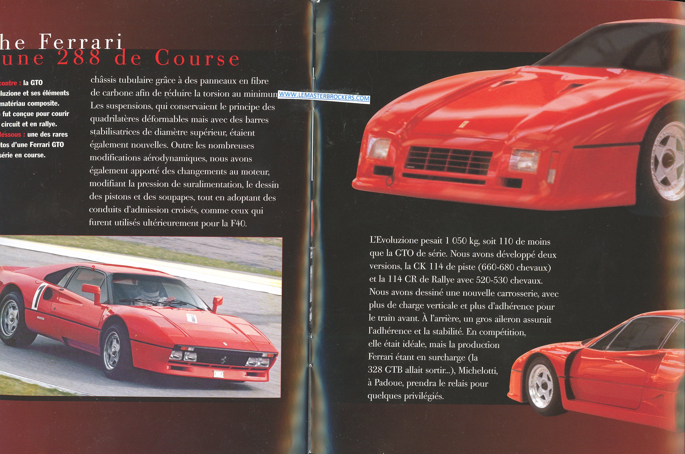 CATALOGUE FERRARI GTO 1984