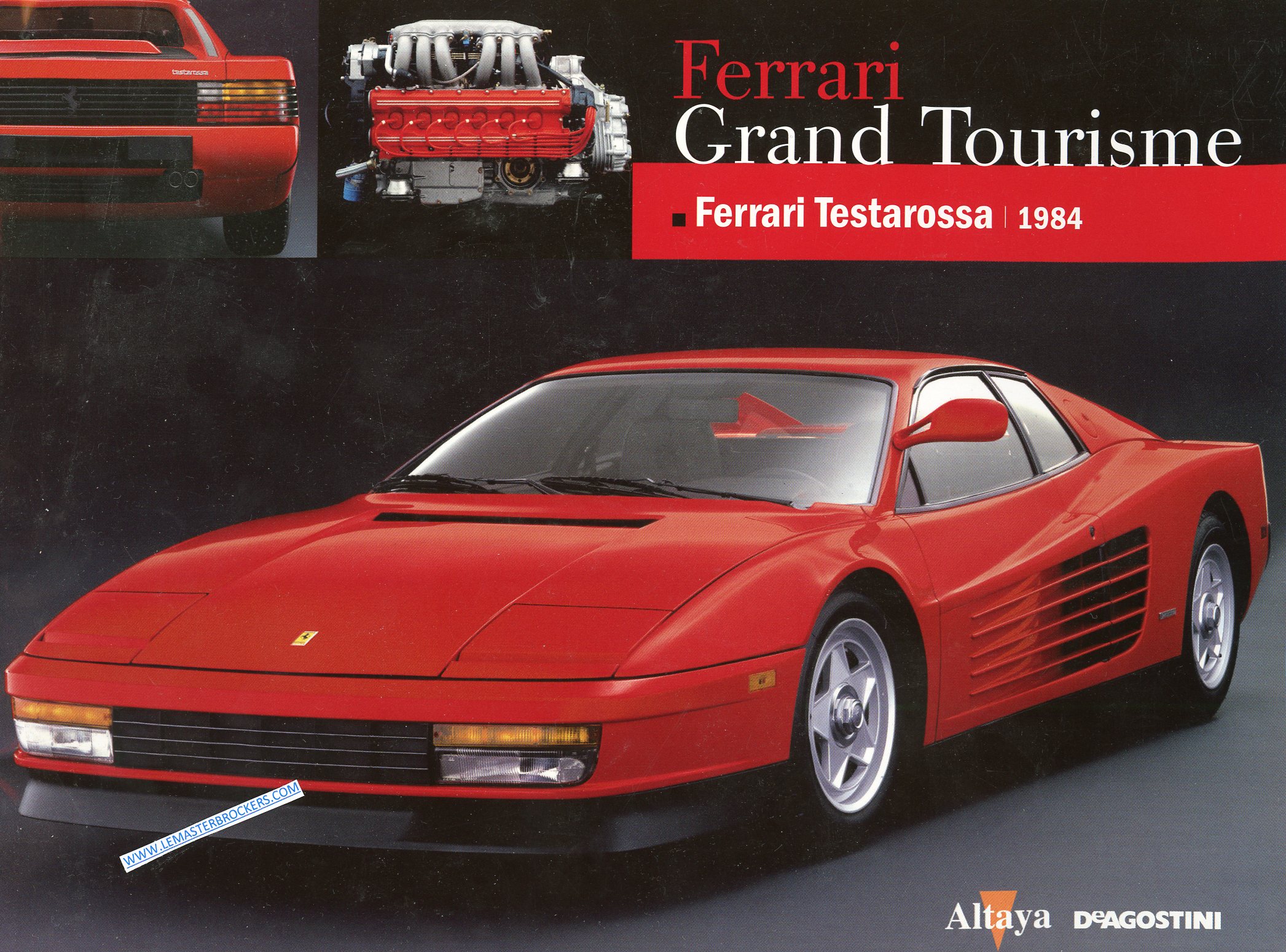 CATALOGUE FERRARI TESTAROSSA 1984