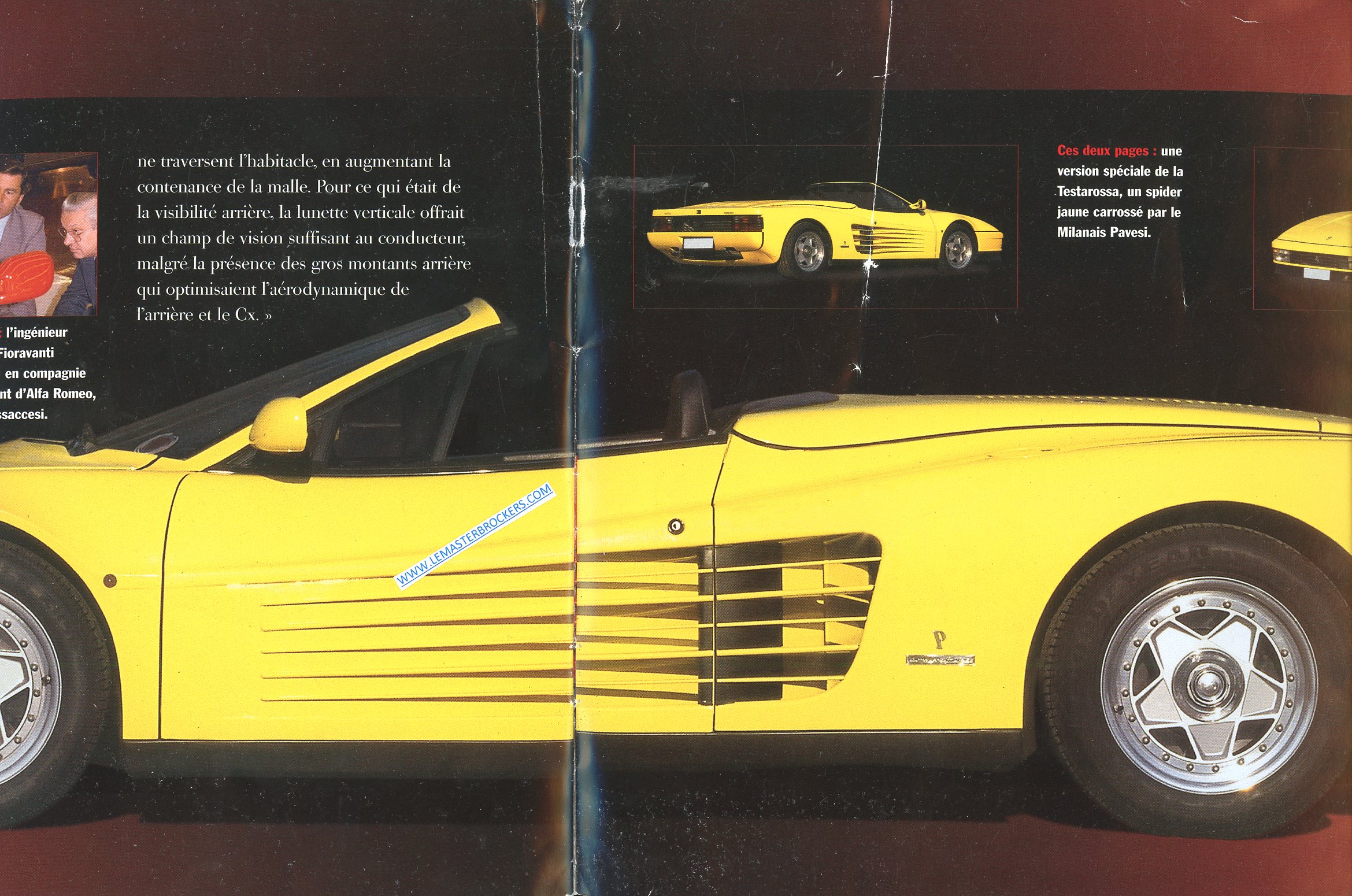 CATALOGUE FERRARI TESTAROSSA 1984