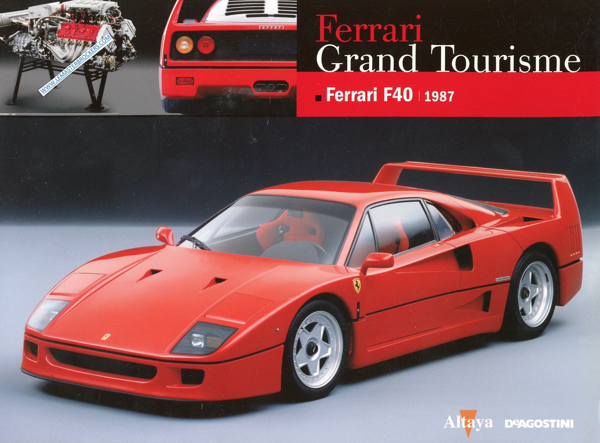CATALOGUE FERRARI F40 1987