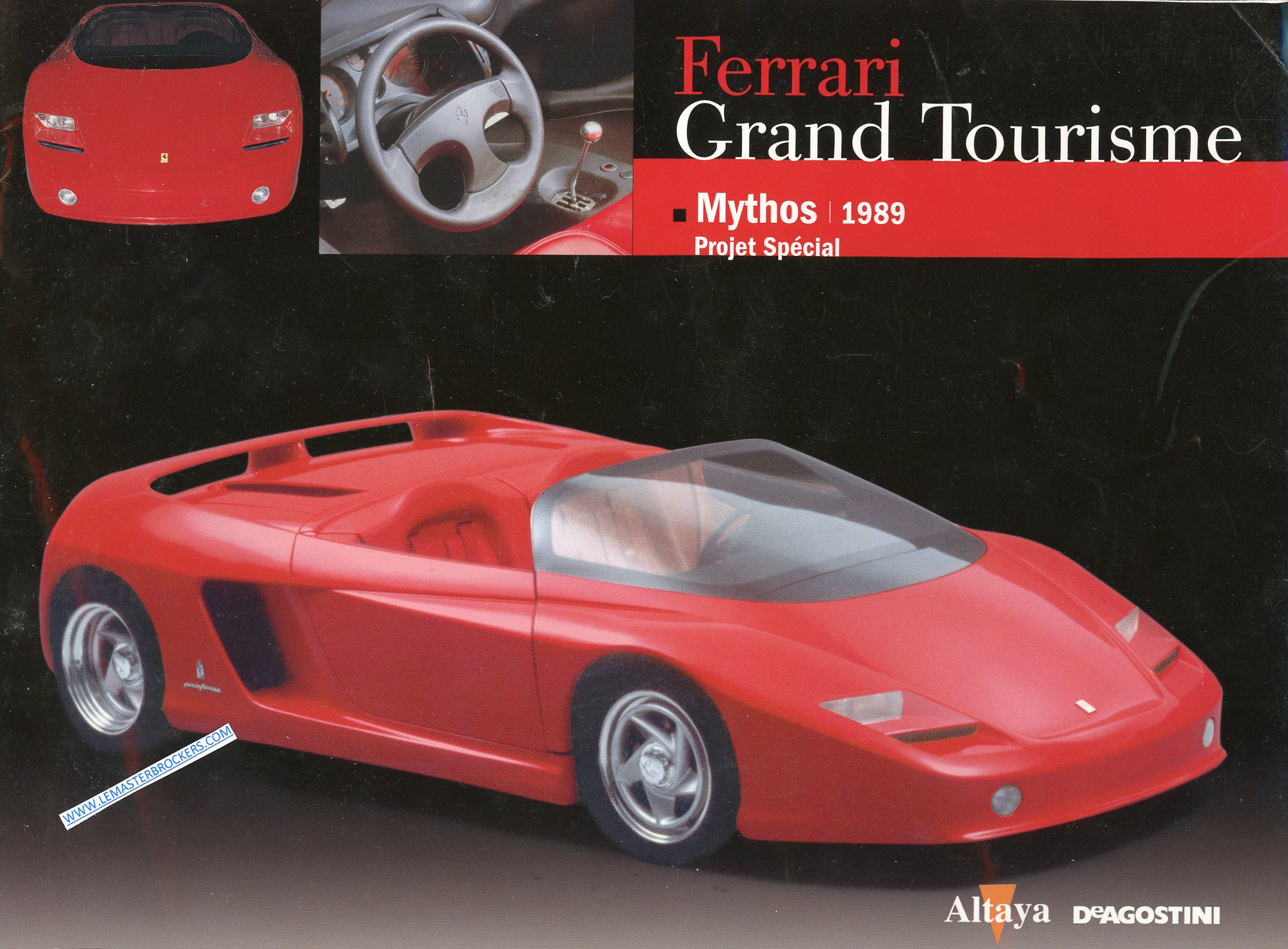 CATALOGUE FERRARI MYTHOS 1989 PROJET SPECIAL