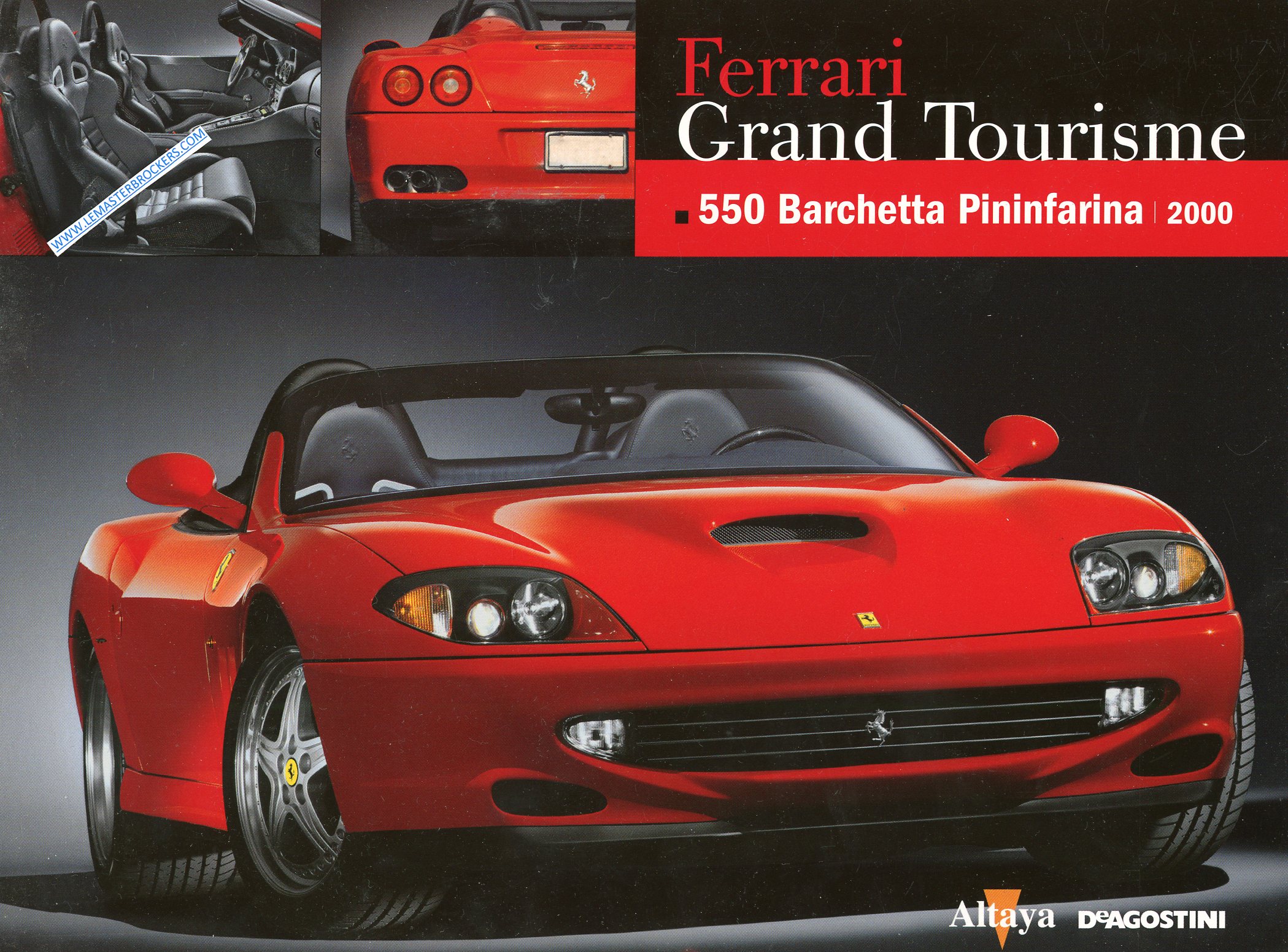 CATALOGUE FERRARI 550 BARCHETTA PINIFARINA 2000
