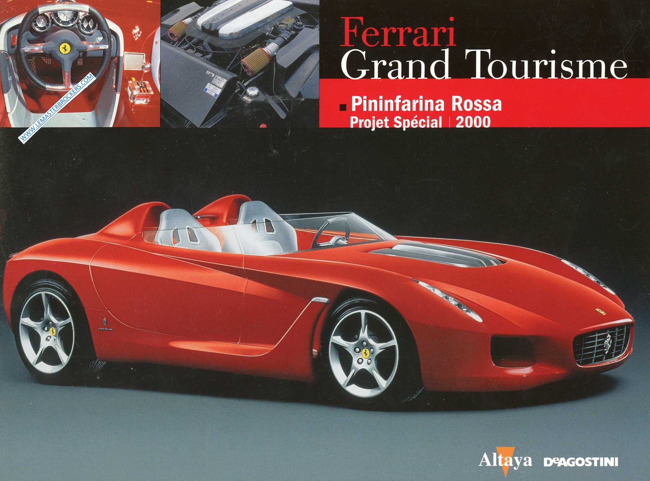 CATALOGUE FERRARI PINIFARINA ROSSA 2000 PROJET SPECIAL