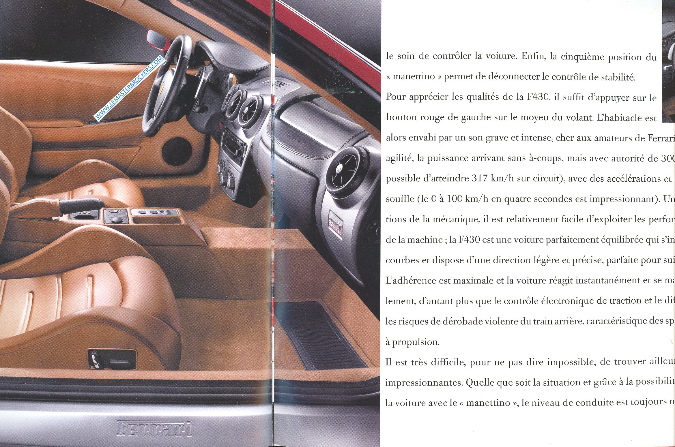CATALOGUE FERRARI F430 2004